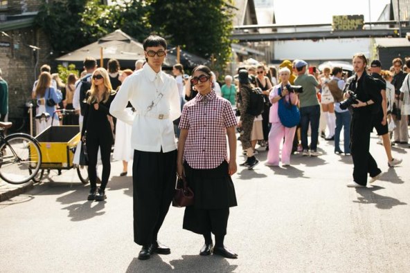 Street style inspiracija Tjedan mode Kopenhagen