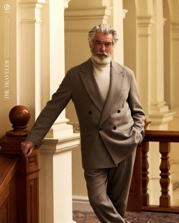 Pierce Brosnan u odličnoj kampanji za Kith i Giorgio Armani