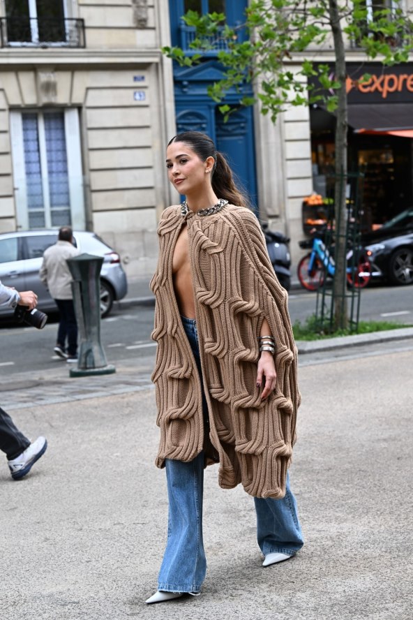 Street style ideje kako nositi smeđu boju