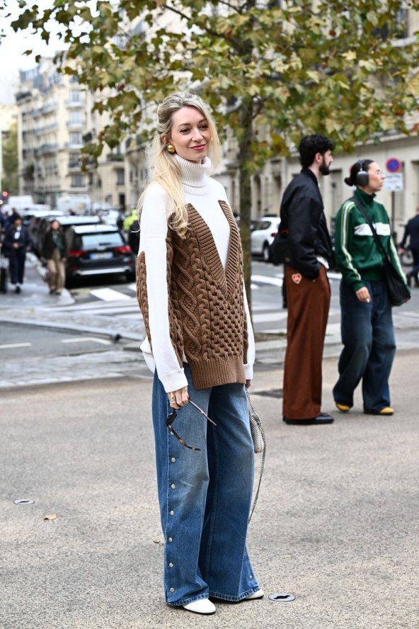 Street style inspiracija kako nositi pletene odjevne komade