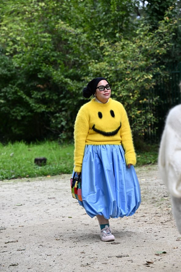 Street style inspiracija kako nositi pletene odjevne komade