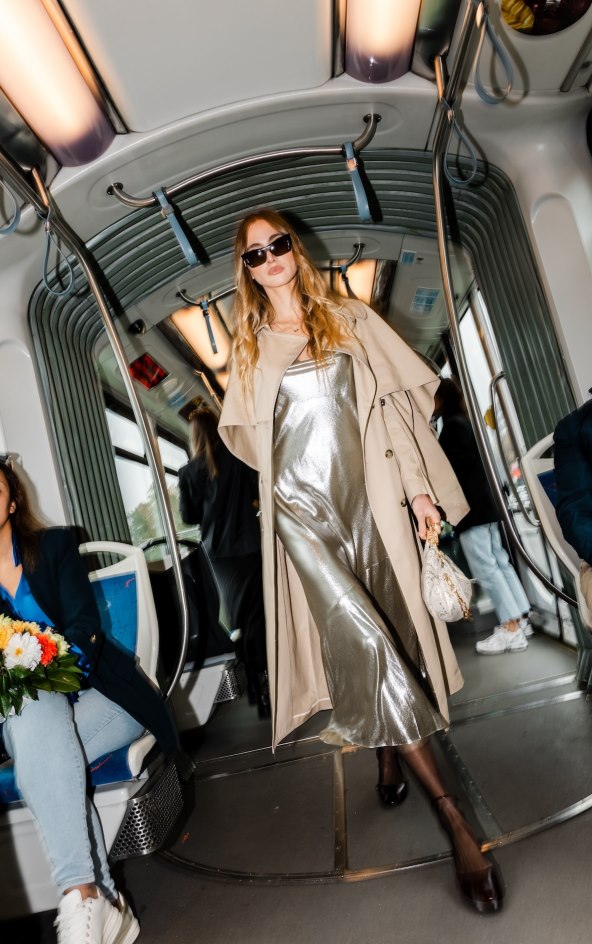 Modna revija u tramvaju koji je prolazio Zagrebom