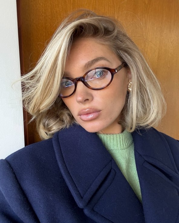 Elsa Hosk zimska modna inspiracija