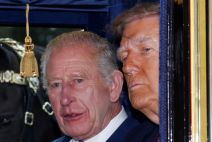 kralj charles, donald trump