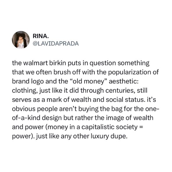 Viralna kopija Birkin torbe iz Walmarta