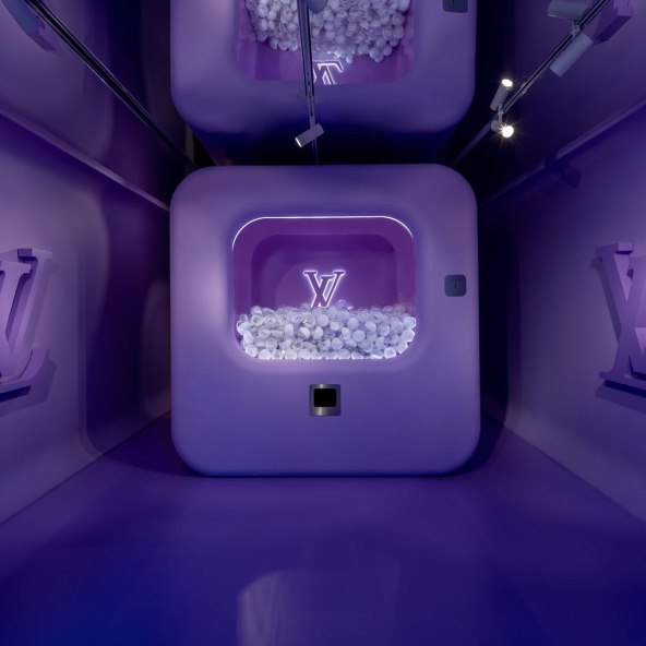 Louis Vuitton modularni Murakami pop up store u New Yorku