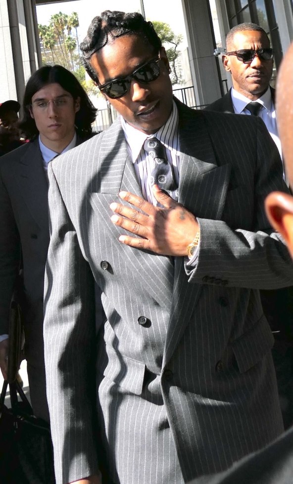 ASAP Rocky i odličan modni stil za vrijeme suđenja