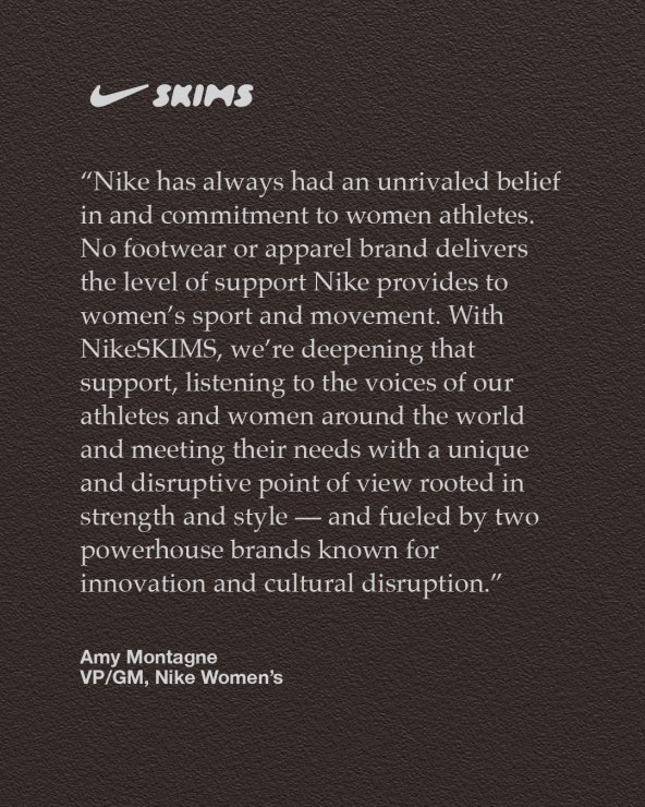 Nike i Skims spremni za promjene u ženskom sportskom odijevanju