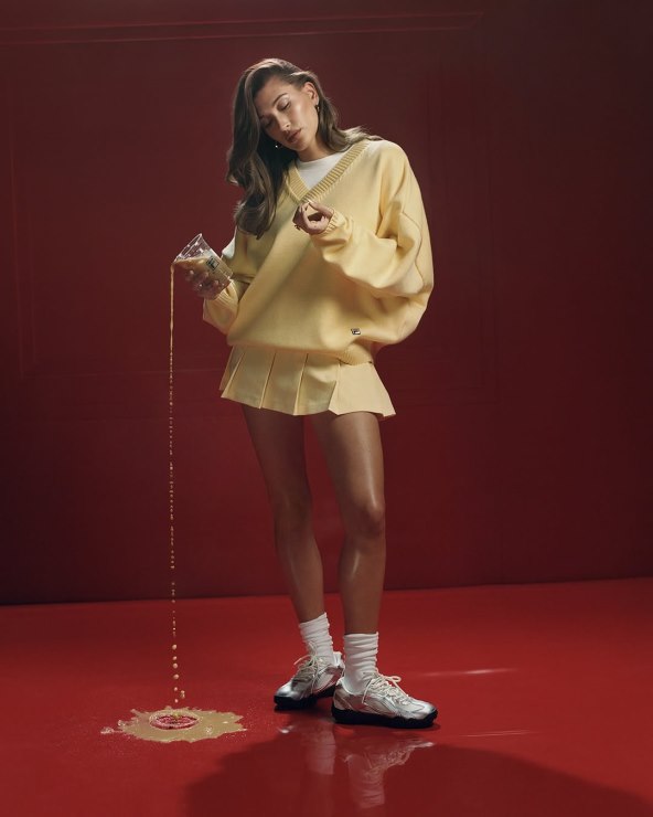 Hailey Bieber x FILA modna kolekcija
