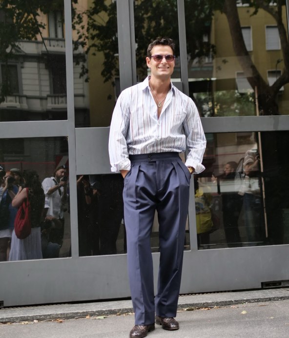 Tjedan muške mode Milano street style