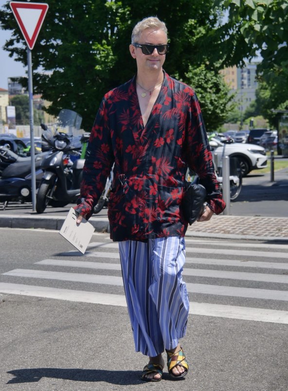 Tjedan muške mode Milano street style