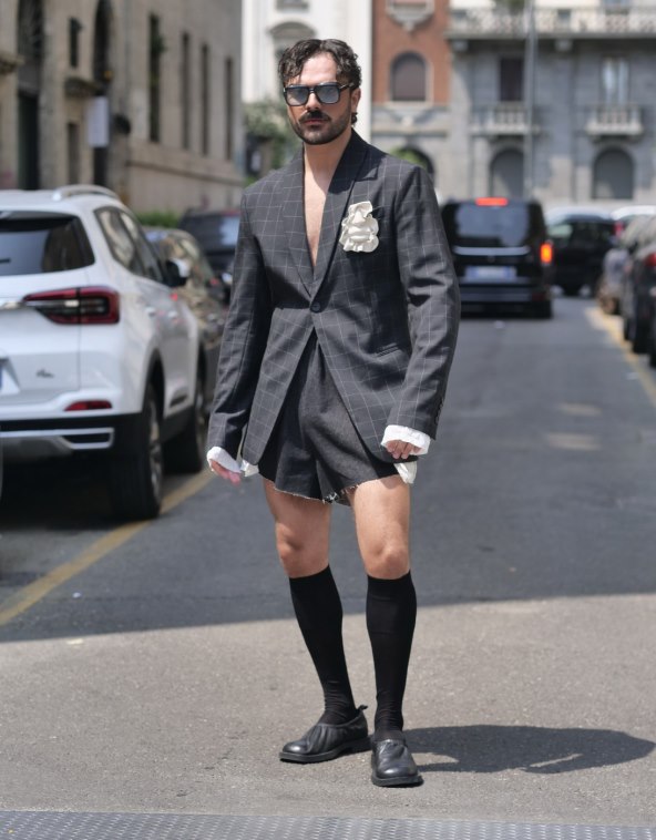 Tjedan muške mode Milano street style