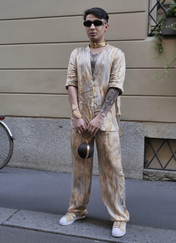 Tjedan muške mode Milano street style