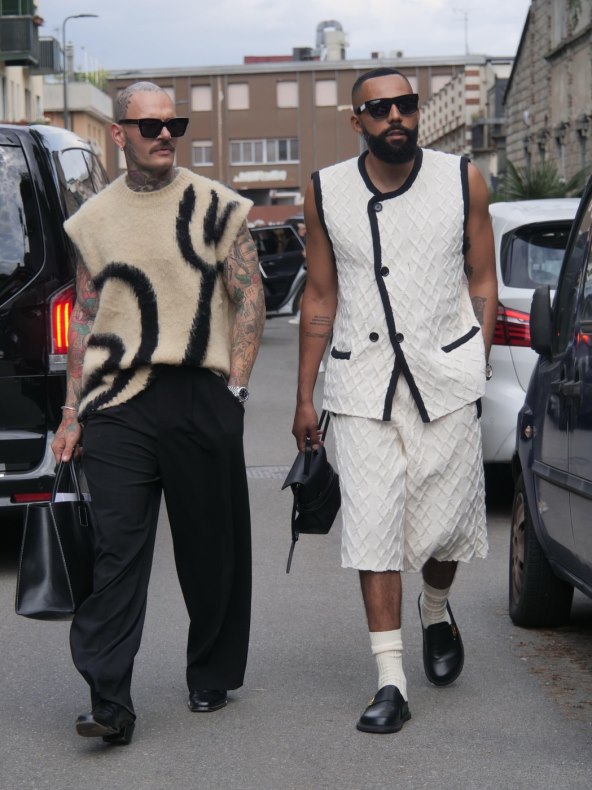 Tjedan muške mode Milano street style