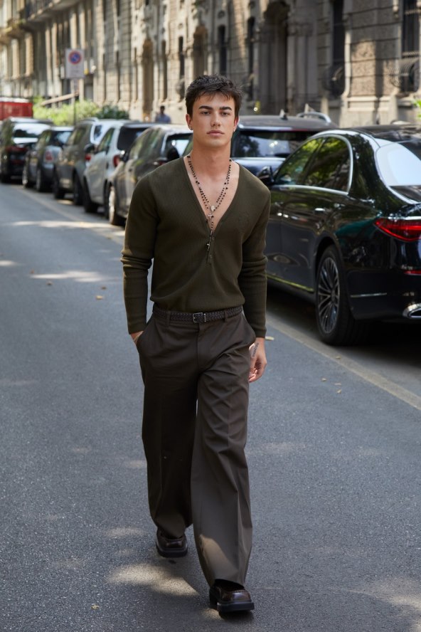 Tjedan muške mode Milano street style