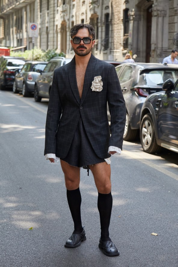 Tjedan muške mode Milano street style
