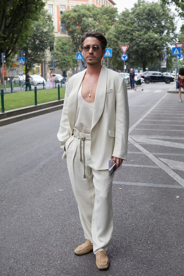 Tjedan muške mode Milano street style