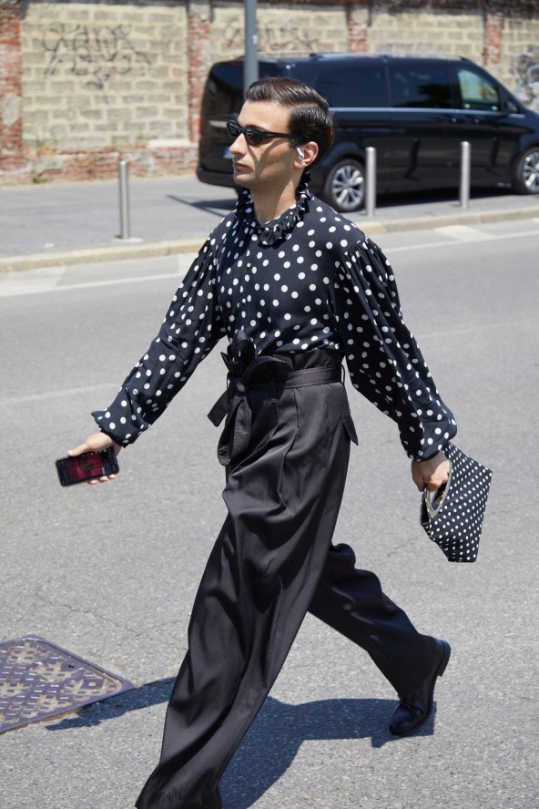 Tjedan muške mode Milano street style