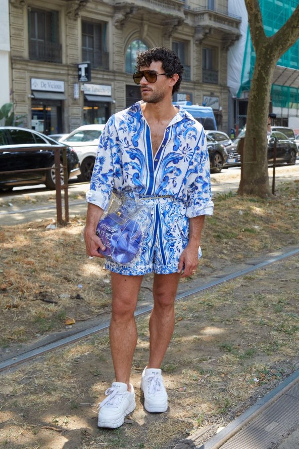 Tjedan muške mode Milano street style