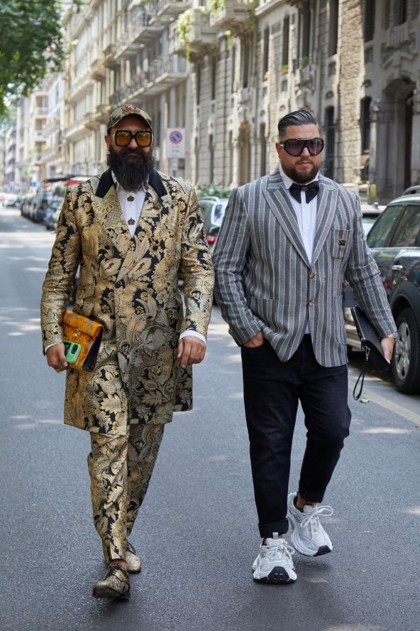 Tjedan muške mode Milano street style