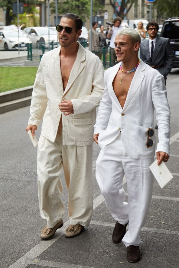 Tjedan muške mode Milano street style