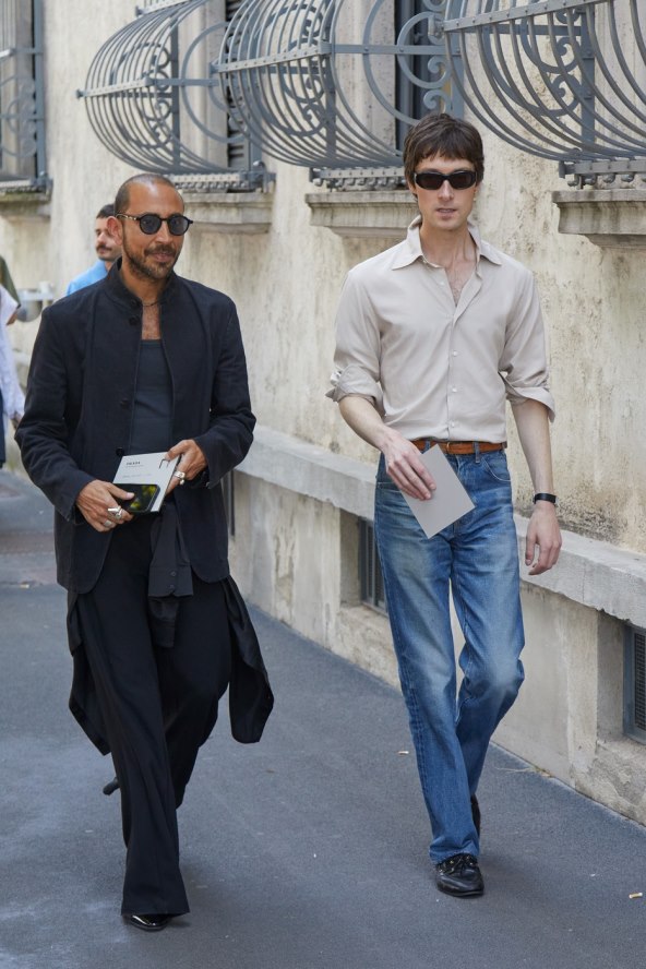 Tjedan muške mode Milano street style