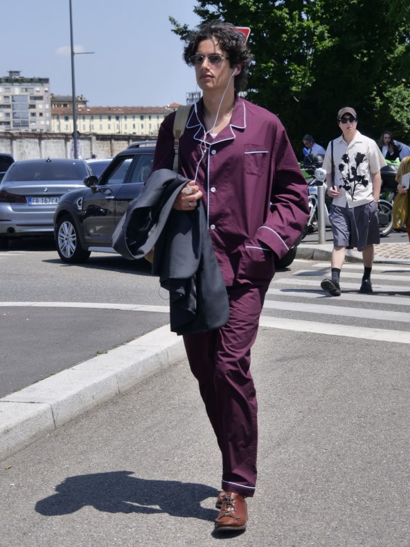 Tjedan muške mode Milano street style