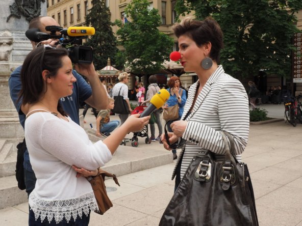 Iva Šulentić podržala Dane smijeha CRVENIH NOSOVA
