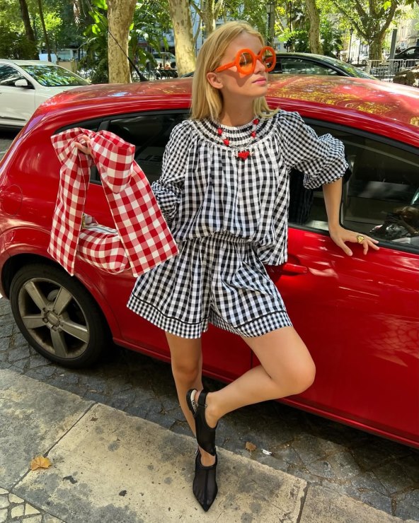 Gingham uzorak trend za ljeto 2025