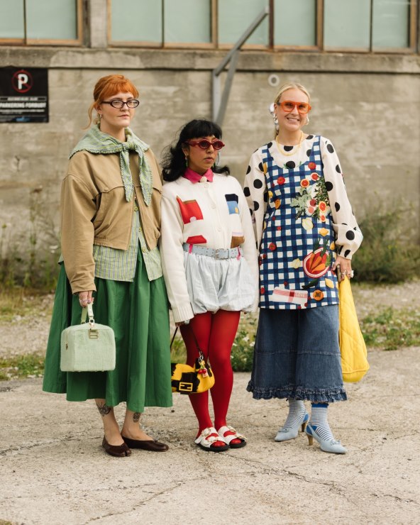 Street style inspiracija s ulica Kopenhagena kako nositi točkice