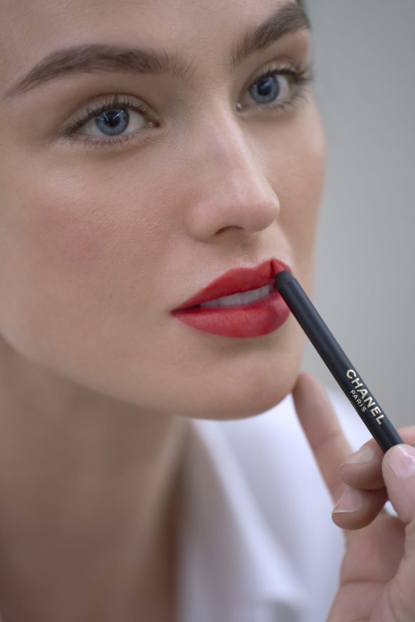 Crveni ruž Chanel beauty inspiracija