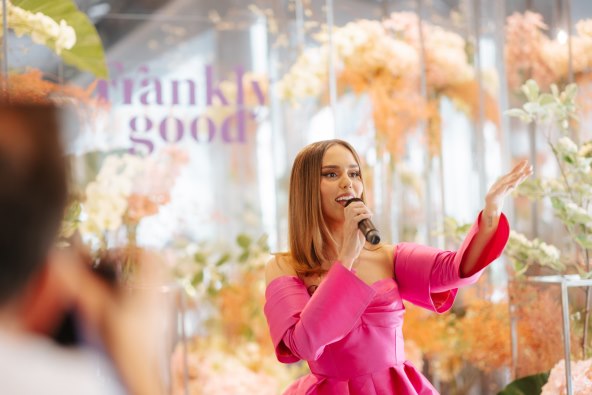 Pjevačica Franka predstavila Frankly good liniju beauty proizvoda