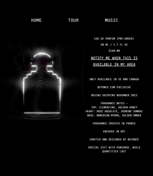 Beyonce najavila izlazak novog parfema