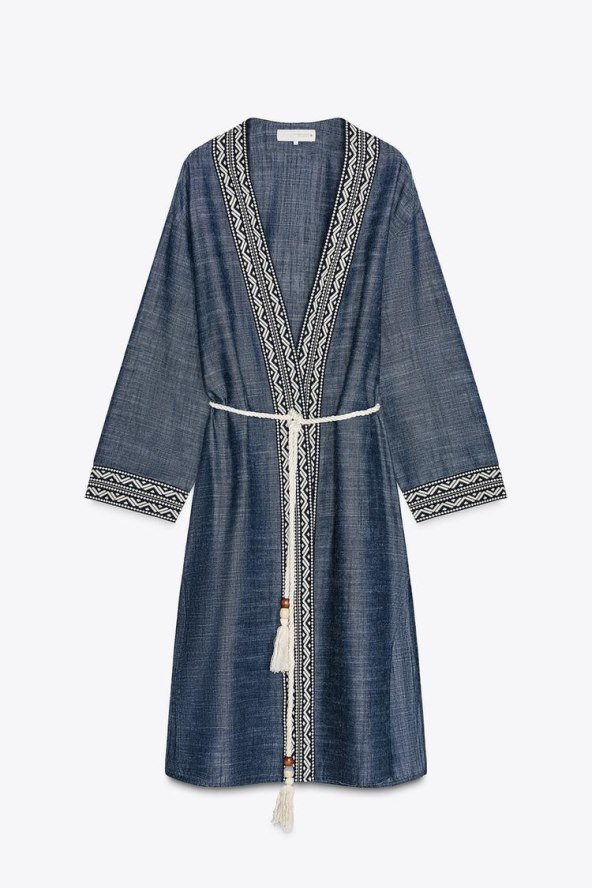 Zara boho komplet za proljeće i ljeto 2025