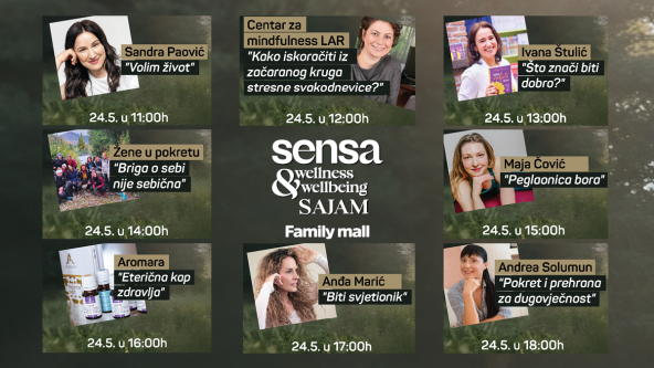 Program Sensa wellness i wellbeing sajma 2025