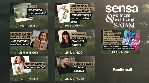 Program Sensa wellness i wellbeing sajma 2025