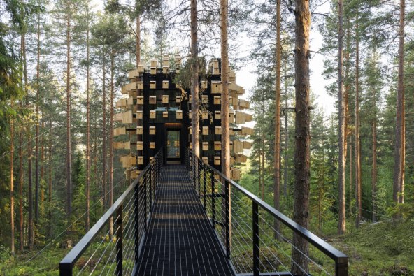 Biosphere Treehotel smješten u krošnjama