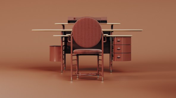 Nova kolekcija radnih stolova i stolica Frank Lloyd Wright