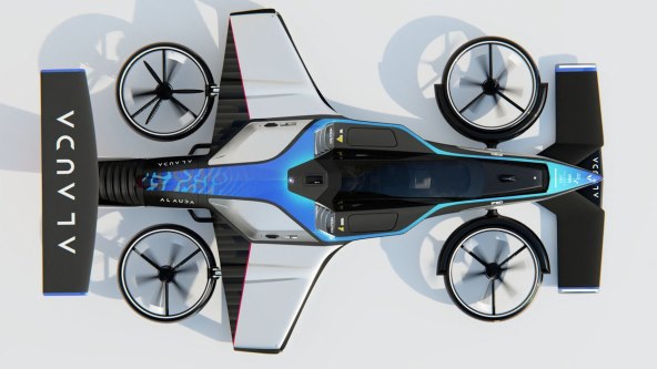 Prvi leteći trkaći automobil na svijeti Airspeeder Mk4