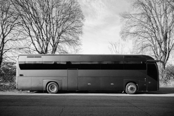 Moncler x Rick Owens personalizirani autobus za turneje