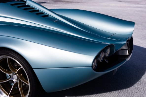 Vintage automobili na švicarskom jezeru Saint Moritz