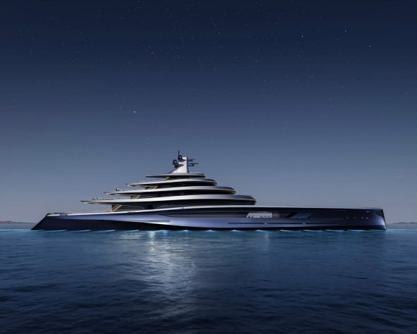 Superjahta Aeolus predstavljena na Dubai Boat Showu