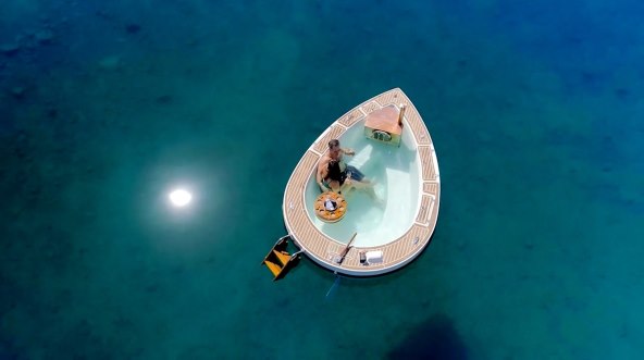 Prvi plutajući jacuzzi na svijetu Spacruzzi