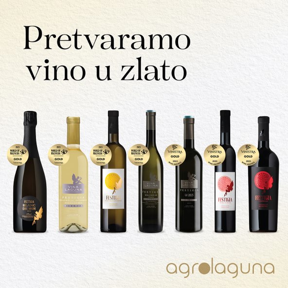 Agrolaguna Festigia vina osvojila osam medalja