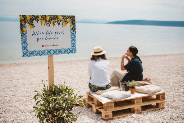 Mediterranean Brunch tvrtke Nikas na najljepšoj lokaciji uz more