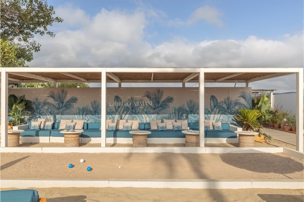 Giorgio Armani pop up u Saint-Tropezu ljeto 2023