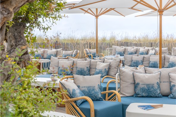 Giorgio Armani pop up u Saint-Tropezu ljeto 2023