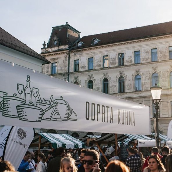 Vrijeme je posjet Ljubljani i food festivalu Odprta kuhna