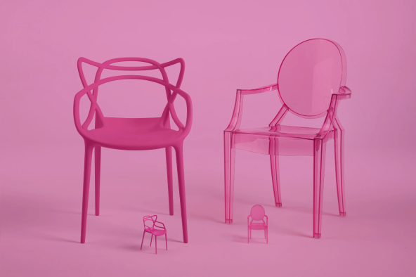 Barbie x Kartell kolekcija