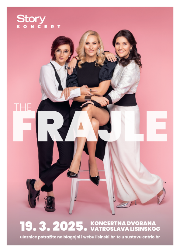Ulaznica za koncert Frajli u dvorani Lisinski 19 ožujka 2025